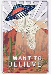 2023 �J�����[�� I Want To Believe UFO �R�C�� 1 �I���X .999 �J���[���V���o�[�o�[