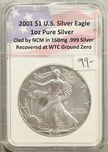 2001 US Vo[ C[O 1oz 999  WTC OEh [ŉACOA t