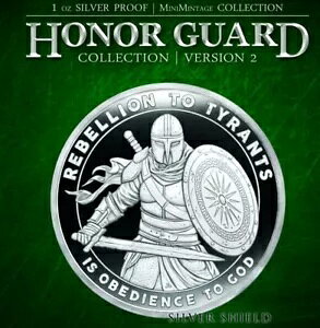 2024 - HONOR GUARD V2 - 1 IX .999 t@C Vo[ V[h v[t ~j~e[W vZ[