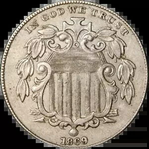 1869 �V�[���h �j�b�P�� Executive Coin Company �̂��������i