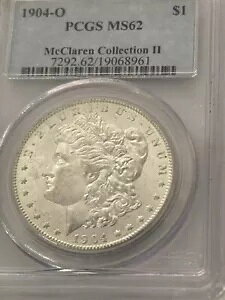 ~~1904 O [K S$1~PCGS MS62~A~킸 370 ~ }N[ RNV~