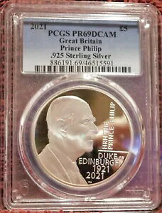 2021 GB HRH vX tBbv f[N GfBo 1IX.925 X^[OVo[ PCGS PR69DCAM
