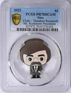 2022 �j�E�G �`�r �Z�I�h�A ���[�Y�x���g 1 �I���X �V���o�[ $2 �R�C�� PCGS PR70DCAM POP 1 !!