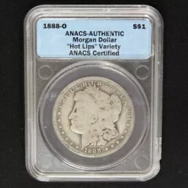 1888 O $1 VAM 4 ホット リップス トップ 100 アナックス グレード モーガン シルバー ダラー ロー ボール コイン