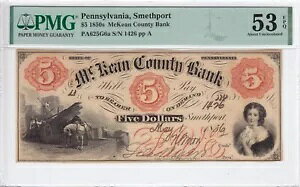 1850N $5 }bL[Ssp~ XX|[g PA PMG AU53 EPQ #1426