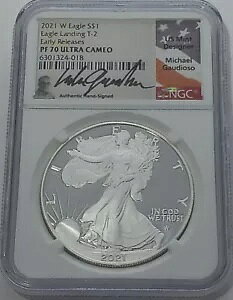 2021 W $1 NGC PF70 [X C[O fBO T-2 }CP KEfBI[\ VOl`[