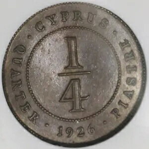 1926 NGC AU 58 �L�v���X 1/4 �s�A�X�g�� �W���[�W 5 �� �C�M���X�A���n�R�C�� 18122903C