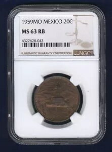 LVR GX^hX EjhX 1959 20 Z^{X RC F  NGC MS63-RB