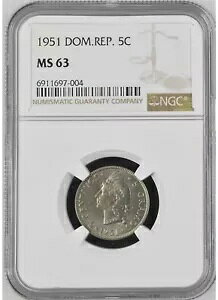 1951 h~jJa 5 Zg NGC MS63 󏭃RC