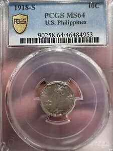 1918N AJ-tBs 10Z^{ PCGS MS64