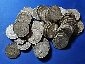 55 ���L�V�R 10% �V���o�[ UN PESO �R�C���A1957 �` 1966 �N�A���ۂ̎ʐ^���Q�ƁA���W�\