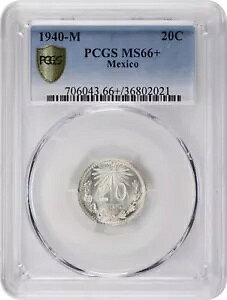 LVR GX^hX EjhX 1940 20 Z^{X RC FA PCGS MS66+