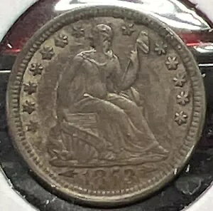 1853 �A���[�Y �V�[�e�b�h ���o�e�B �V���o�[ �n�[�t�_�C�� �`���C�X �I�[.. ���ۂ̃R�C�� #C11956