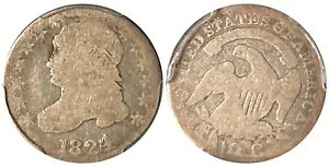 1824/2 PCGS AG03 - �L���b�v�h �o�X�g �_�C�� 10c - �j�[�X ���[ �X�g���[�g �O���[�h - ��������