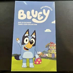 2024 Bluey Dollarbucks $1 �J���[�����ʃX���[�R�C���Z�b�g ?�o���l����?