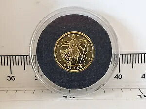(ロット 881) 24ct 金貨 ~ 1/25 オンス ~ ジブラルタル 1995 ~ ヘンリー ザ ライオン