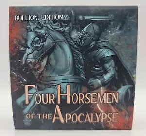 黙示録の四騎士レッドホース 2024 1 オンス .999 上質銀金貨