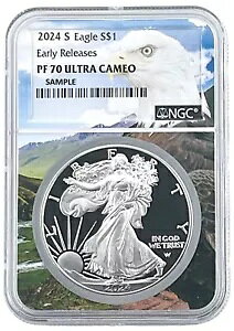 2024 S 1oz Vo[ C[O v[t NGC PF70 UC [X - Eagle Core - LIVE