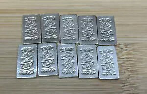 LSM 10x 1/10 �I���X .999 �t�@�C���V���o�[ 10 �o�[ (���v 1 �I���X) �t���N�V���i��