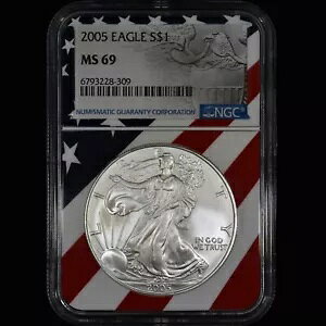2005 $1 Vo[ AJ C[O ? NGC MS-69 ? 1 IX tbO RA RC 309 ?Mł?