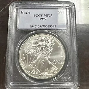 1999 EH[LO oeB 1 h - 1 IX t@C Vo[ MS 69