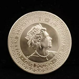 2018 1�I���X �V���o�[ East India Co. Trade Dollar Restrike St Helena- �������� US