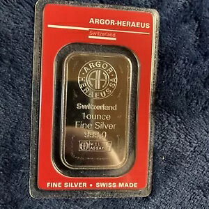 Argor Heraeus 1 �I���X �V���o�[ �o�[ �X�C�X�Y �A�b�Z�C �J�[�h �t�@�C�� �V���o�[