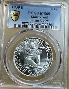 1939 XCX 5 tNX cFˌ - PCGS - MS65 