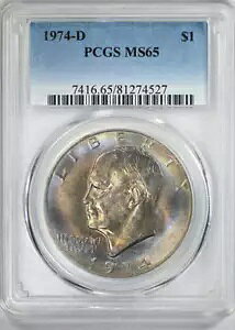 1974-D Nbh AC[n[ h 1 h PCGS MS65 - ܂!