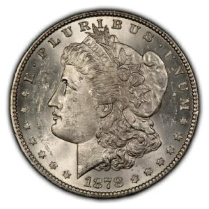 1878 7TF Rev 78 $1 �����K�� �V���o�[ �_���[ - �I���W�i���̔h��� BU �R�C��