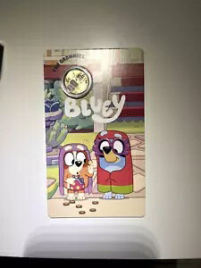 2024 $1 Bluey Dollarbucks ~ The Grannies �J���[�����ʃR�C�� �J�[�h
