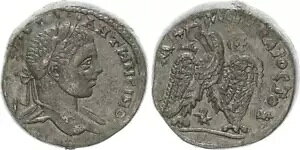 �G���K�o���X�n������ - Billon Tetradrachm 218-222 66277