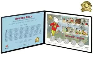 ULTIMATE Rupert Bear 5 x �R�C���Z�b�g 50p �R�C���J�o�[ 2020 Ltd �G�f�B�V���� 495 �̂݁B