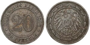 �h�C�c - �h�C�c�鍑 20 �t�F�j�q 1887-1892 A-J ���܂��܂ȔN