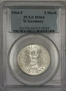1964-F ���h�C�c 5 �}���N��� PCGS MS-64 Very Choice BU JA
