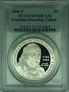 2006-P �t�����N���� �����̕� �R������ �V���o�[ �v���[�t $1 �R�C�� PCGS PR70DC-Perfect
