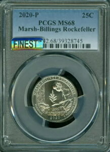 2020 P ���b�N�t�F���[ PCGS MS68 PQ MAC �ō������W�X�g���[ & �X�|�b�g���X �|�b�v 14 *