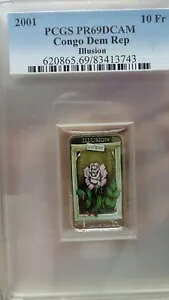 2001 10 t PCGS 69 RS C[W  BA [Y 1 IX