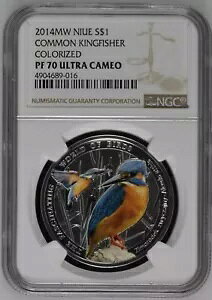 NGC PF70 jEG 2014 f̐E̒ R JZ~ Vo[ RC 17.5g