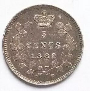 Ji_ 1889 5c  ɍ rNgA