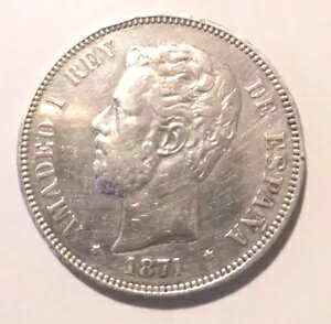 1871 �X�y�C���Վ����{�A�}�f�I I�A�V���o�[�A5 �y�Z�^ �R�C���A25 �O�����ASDM