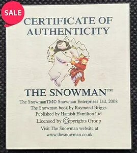 COA001 | Certificate of Authenticity 2008 IoM �X�m�[�}�� 50p