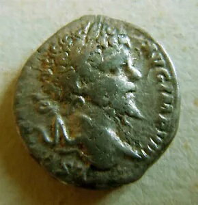 非常に珍しい伝説のセプティミウス セウェルス 193 〜 211 AD 古代の本物のローマのコイン