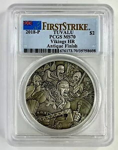 2018 P �c�o�� �o�C�L���O�X HR 2 �I���X PCGS MS 70 �A���e�B�[�N�d�グ �n�C�����[�t �t�@�[�X�g �X�g���C�N
