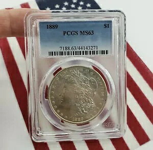 1889 PCGS MS63 K h 1 h oeB Eh C[On