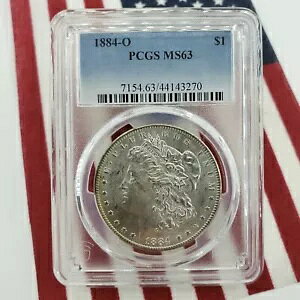 1884 O PCGS MS63 K h 1 h oeB Eh C[On