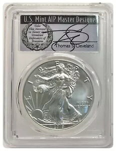 2019 PCGS MS70 �V���o�[ �C�[�O�� ���s���� �T�C������ �g�[�}�X �N���[�u�����h