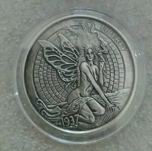 1�I���X �A���e�B�[�N ���E���h �z�[�{�[ �j�b�P�� (�O���[�� �t�F�A���[�ƃt�B�b�V���{�[��) �V���o�[ �v���[�t�ACOA�t��