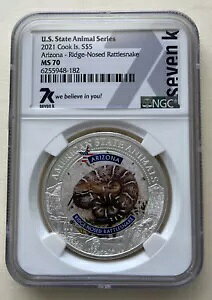 2021 �V���o�[ 1�I���X �N�b�N�A�C�����h �A���]�i ���b�W�m�[�Y�K���K���w�r NGC MS70 �B�� 7K*