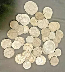 今年の1/2ポンドセール! 8オンス 米国ジャンク銀貨 シルバープレ65 ONE!